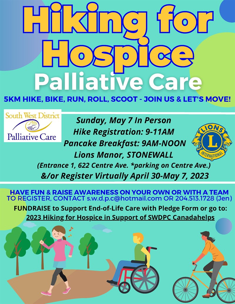 Hiking for Hospice-Palliative Care