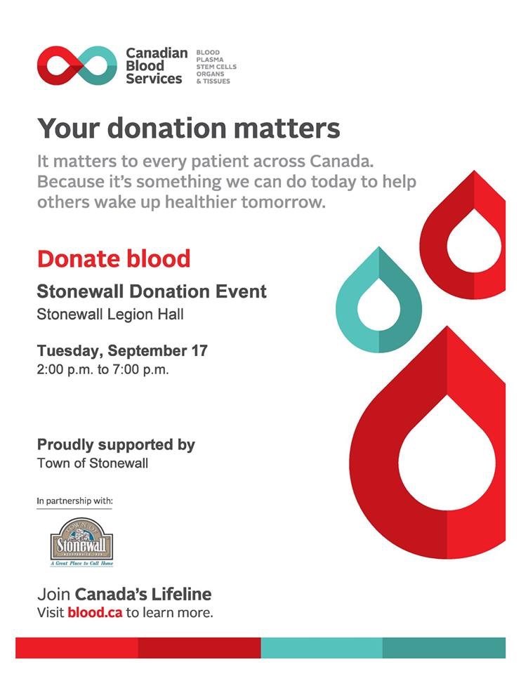 Donate Blood- Canadian Blood Services